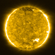 The Sun, as viewed by the Solar Orbiter during its first close approach.